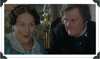 Pam Ferris and Peter Vaughan as...